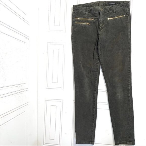 CLUB  MONACO CORDUROY IN DARK GREEN COLOUR - Picture 2 of 12